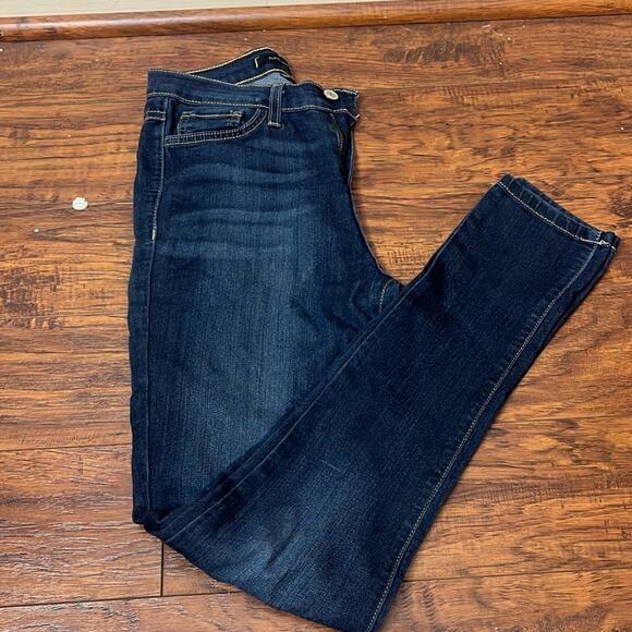 Flying Monkey Dark Wash High Rise Skinny size 25 - Picture 1 of 5